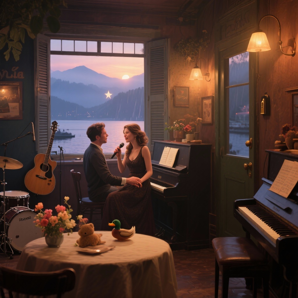 Bloom of Tenderness - AI音乐作品封面