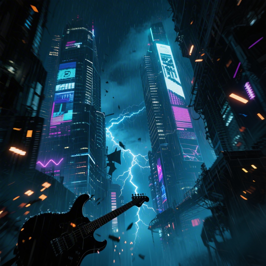 Chromed Out Catastrophe - AI音乐作品封面