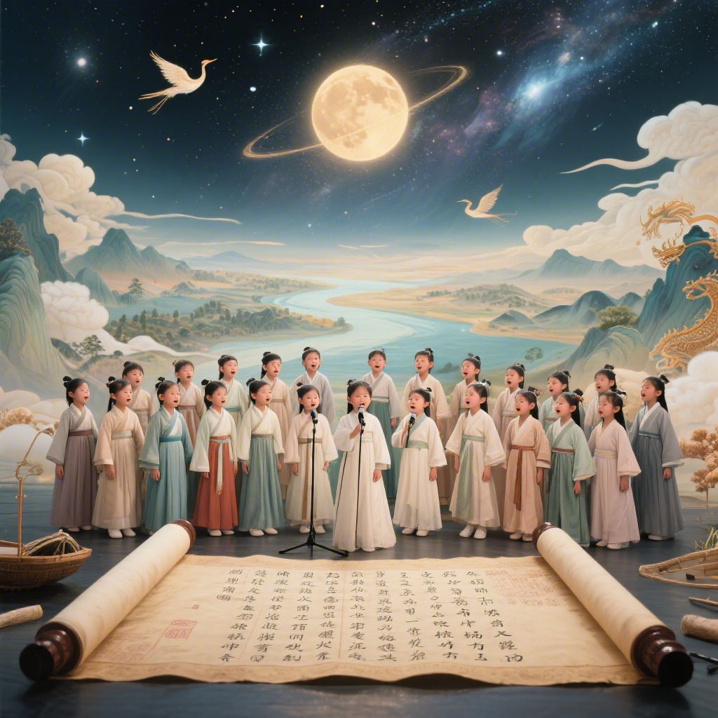 千字文·浩瀚 - AI音乐作品封面