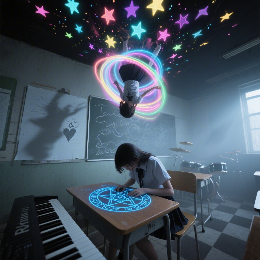 魔法暴走课堂 - AI音乐作品封面