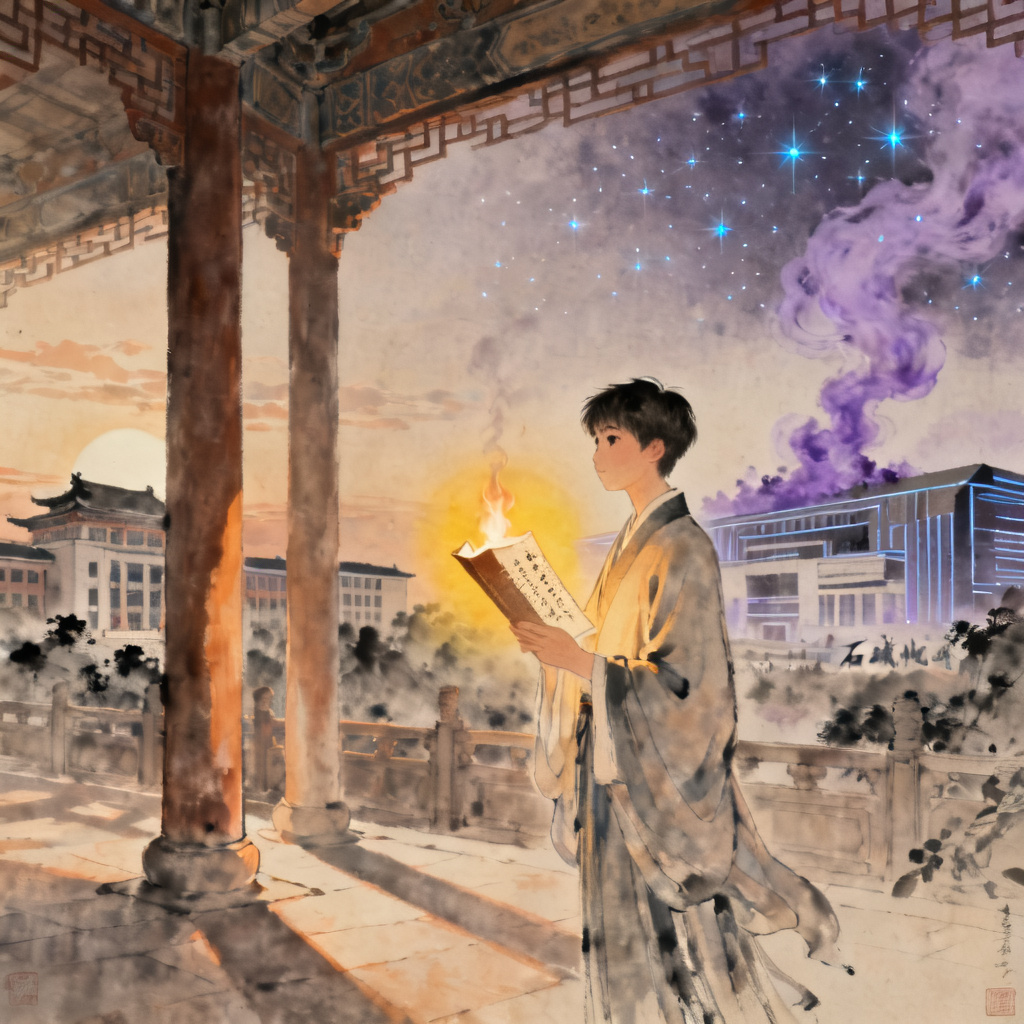 金陵晨廊 - AI音乐作品封面