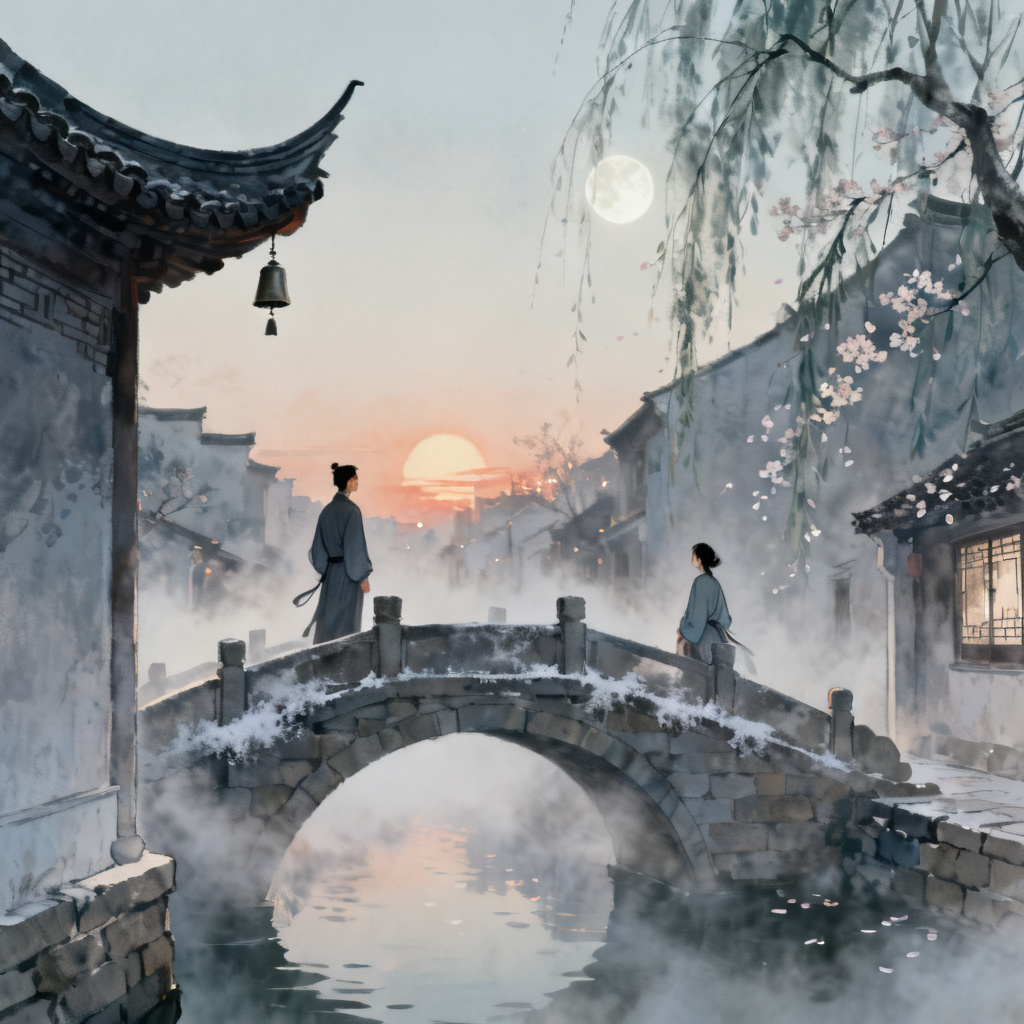 断桥互景 - AI音乐作品封面