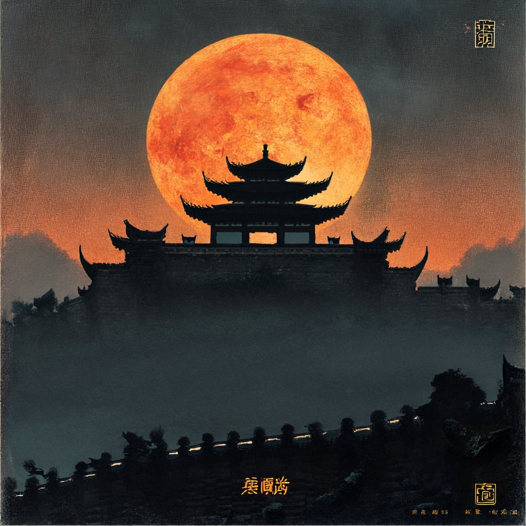 秦时月照帝业痕 - AI音乐作品封面
