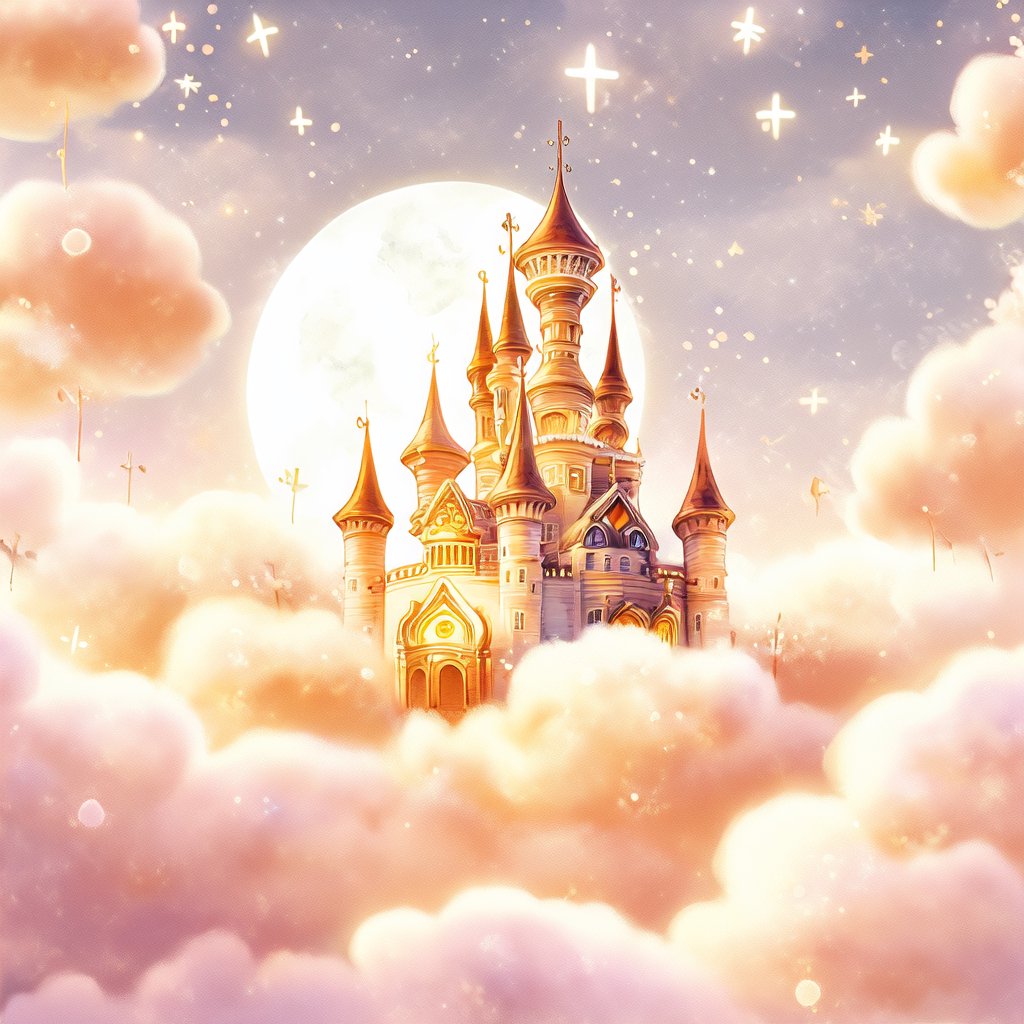 Moonlit Castle - AI音乐作品封面