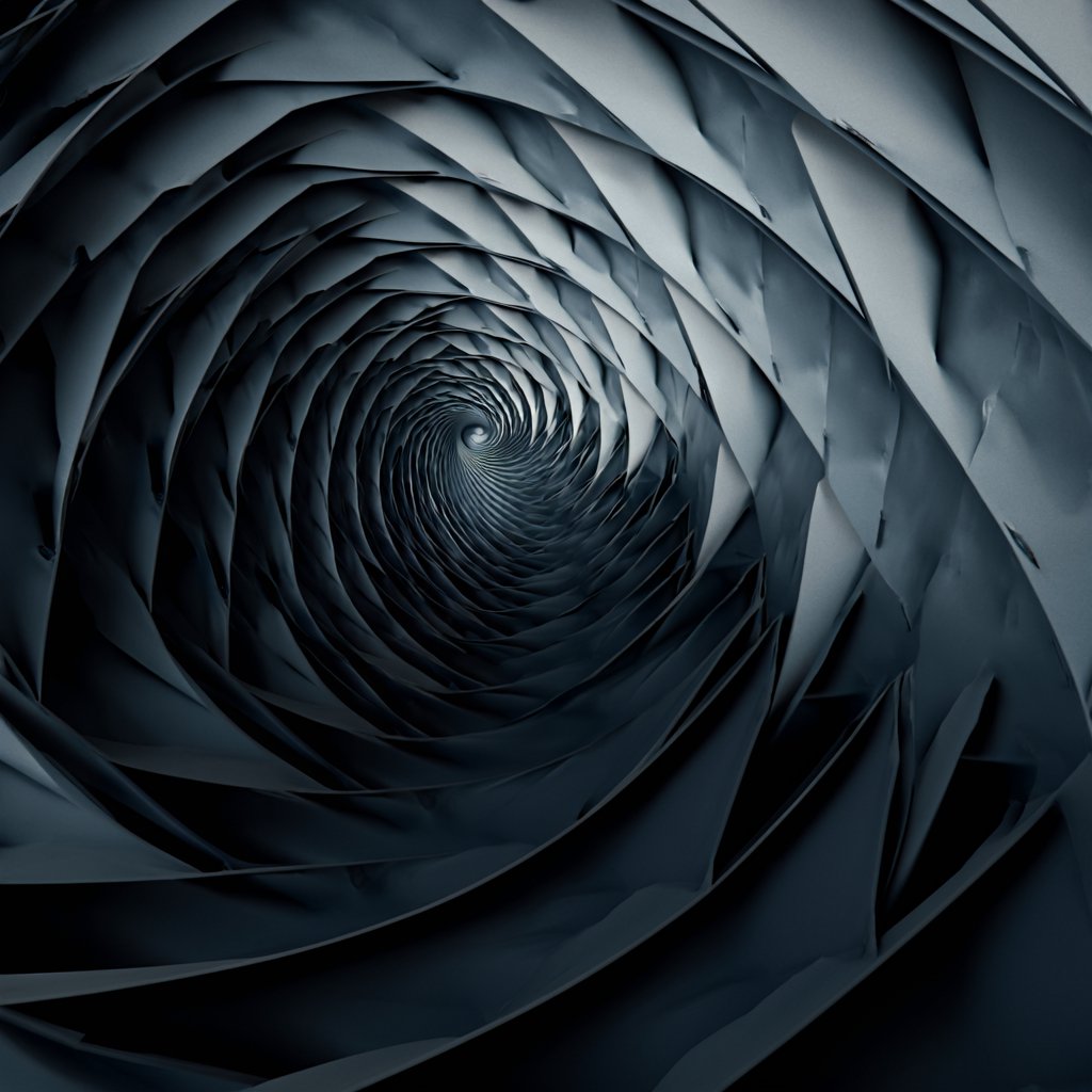 Spiral Descent - AI音乐作品封面