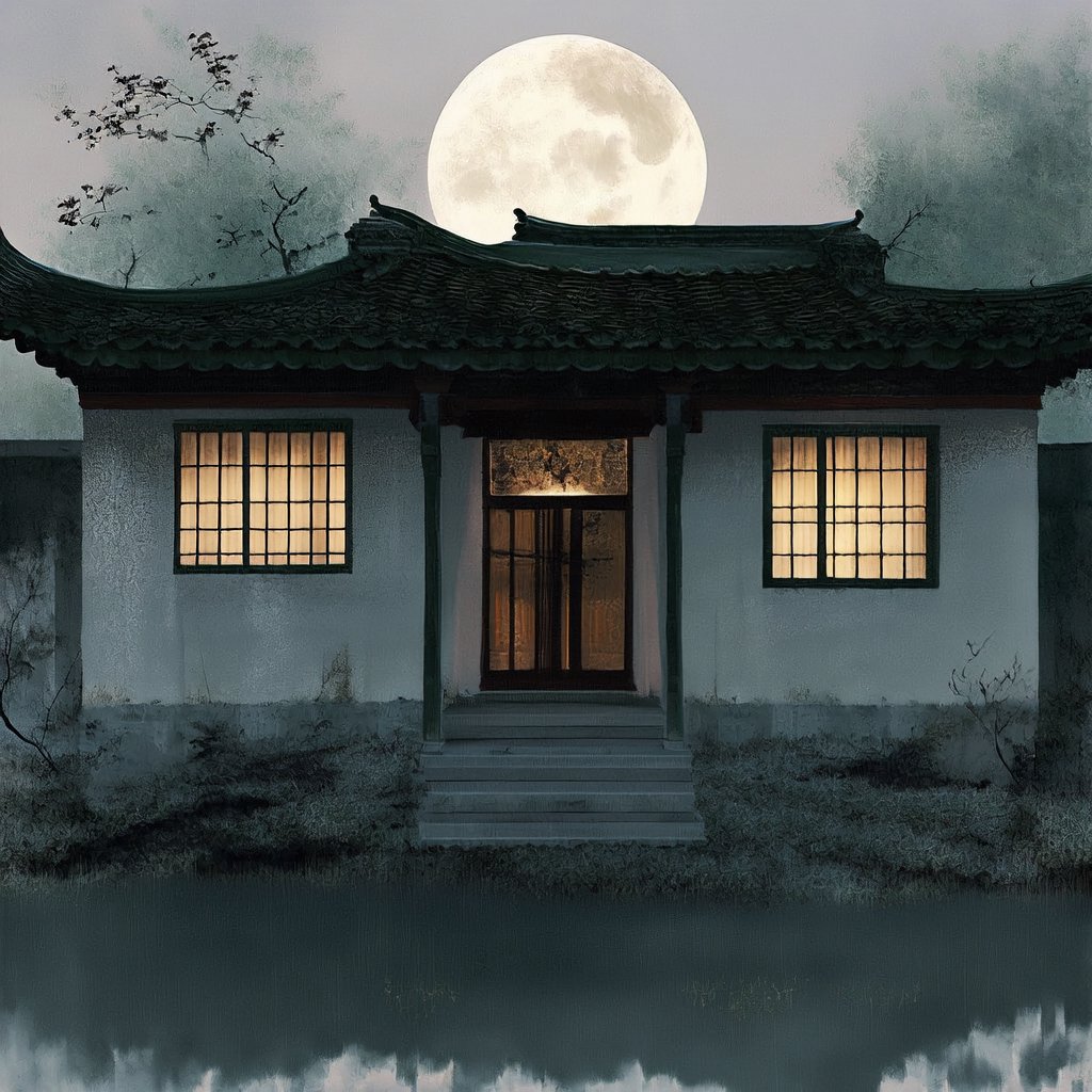 月下同思 - AI音乐作品封面