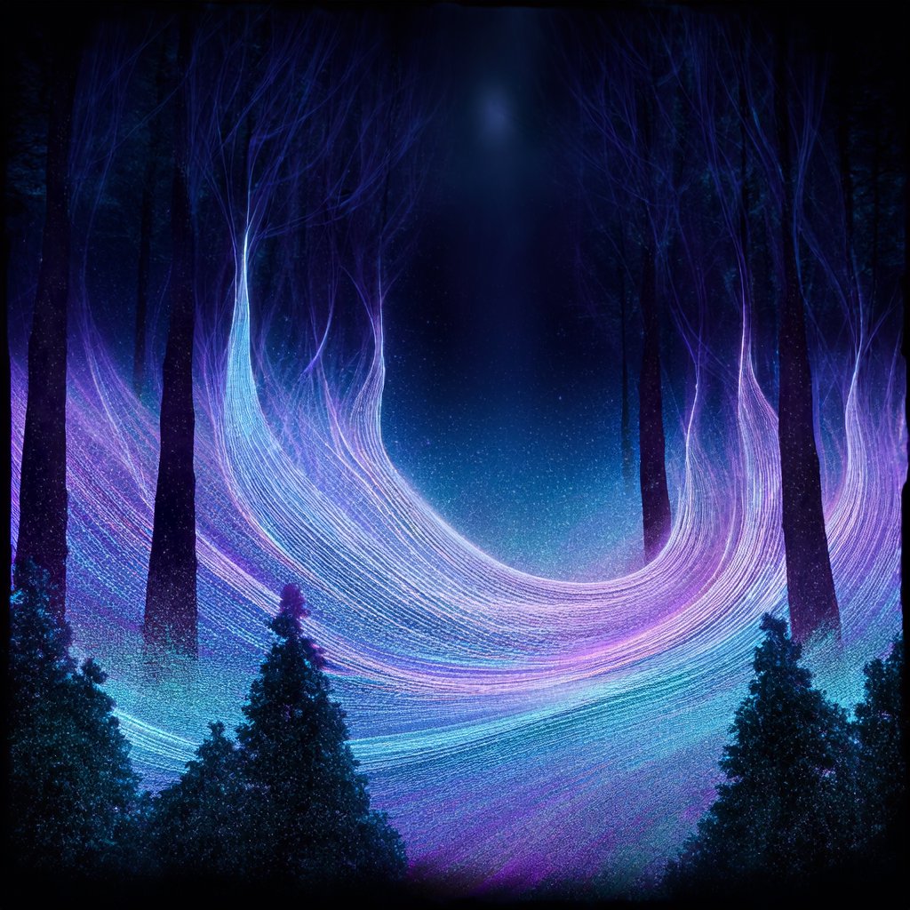 幻林逐光 - AI音乐作品封面