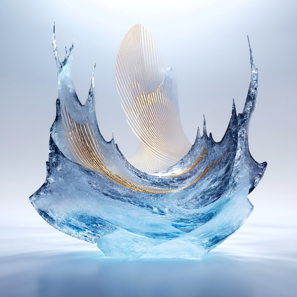 Swan Lake on Ice - AI音乐作品封面