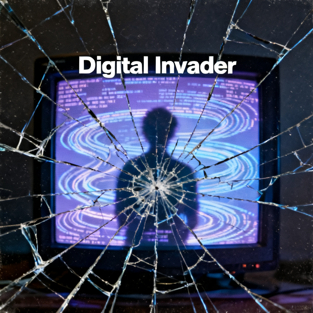 Digital invader - AI音乐作品封面