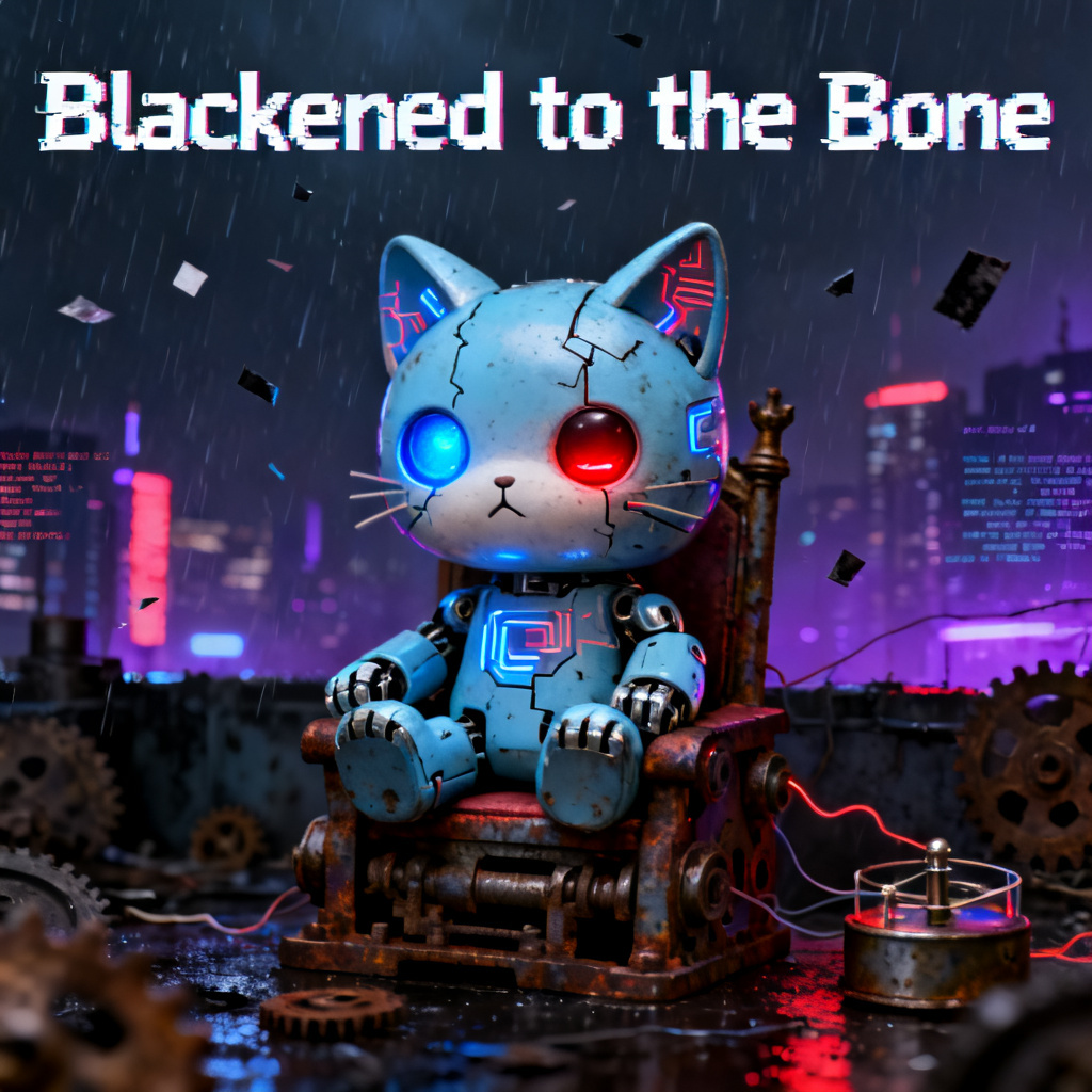 Blackened to the Bone - AI音乐作品封面