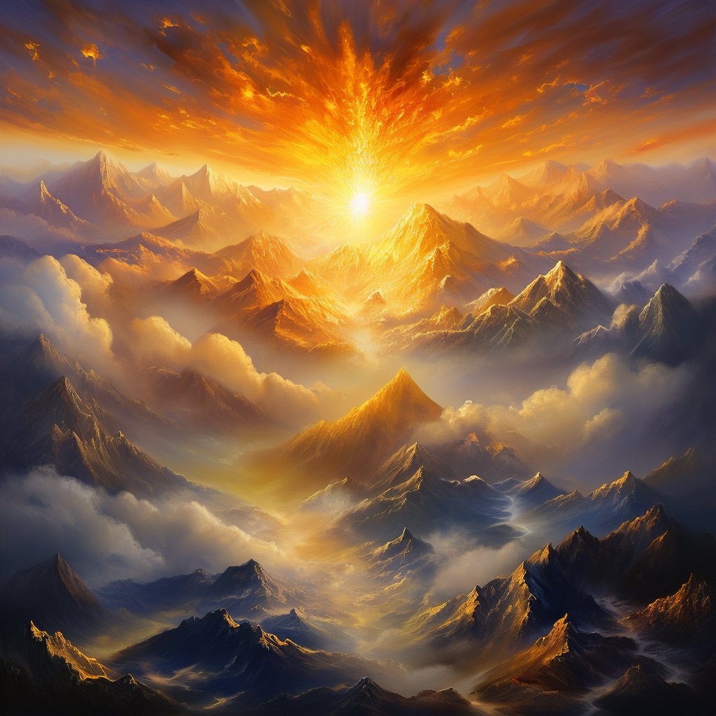 The Ascent of Glory - AI音乐作品封面