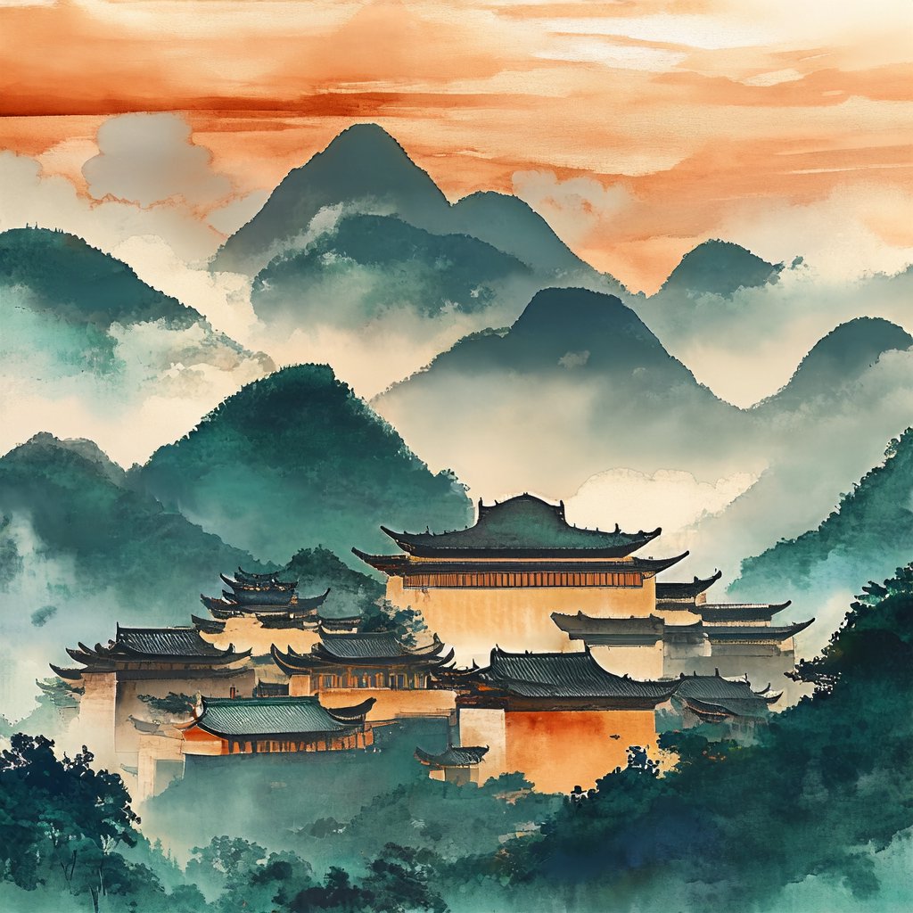 云山脚下（武冈城市宣传主题曲） - AI音乐作品封面