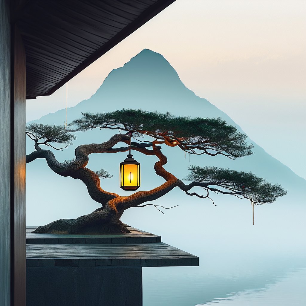 红尘缓行自渡 - AI音乐作品封面