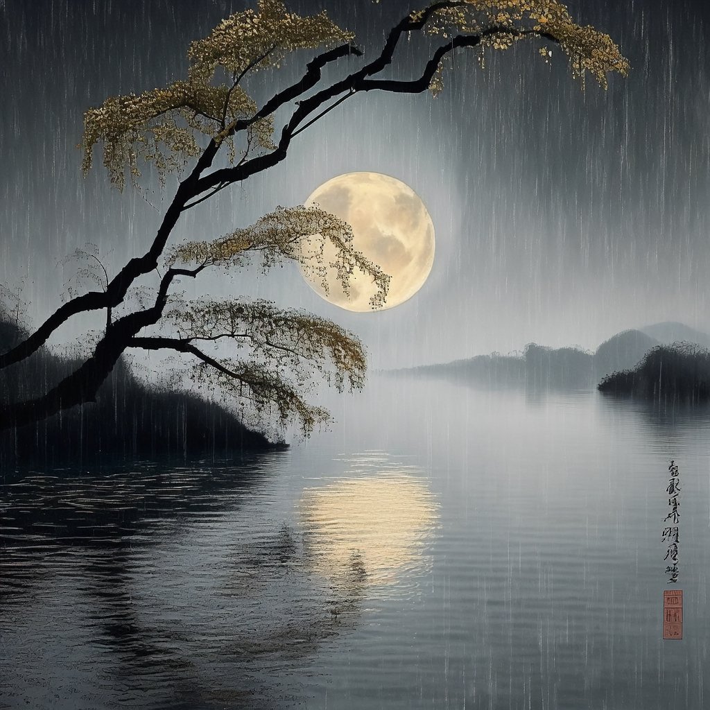 秋雨牵起的相思