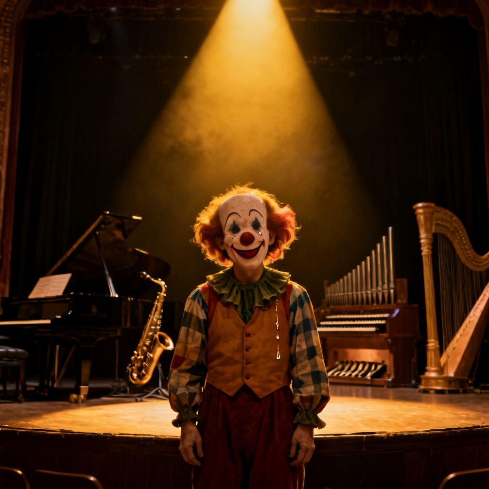 The Clown’s Last Laugh - AI音乐作品封面