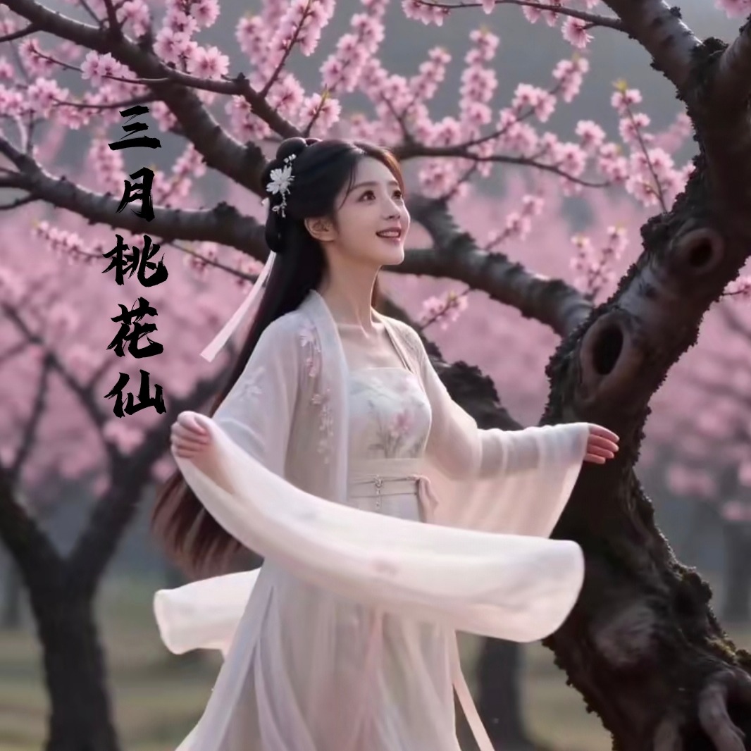 三月桃花仙 - AI音乐作品封面