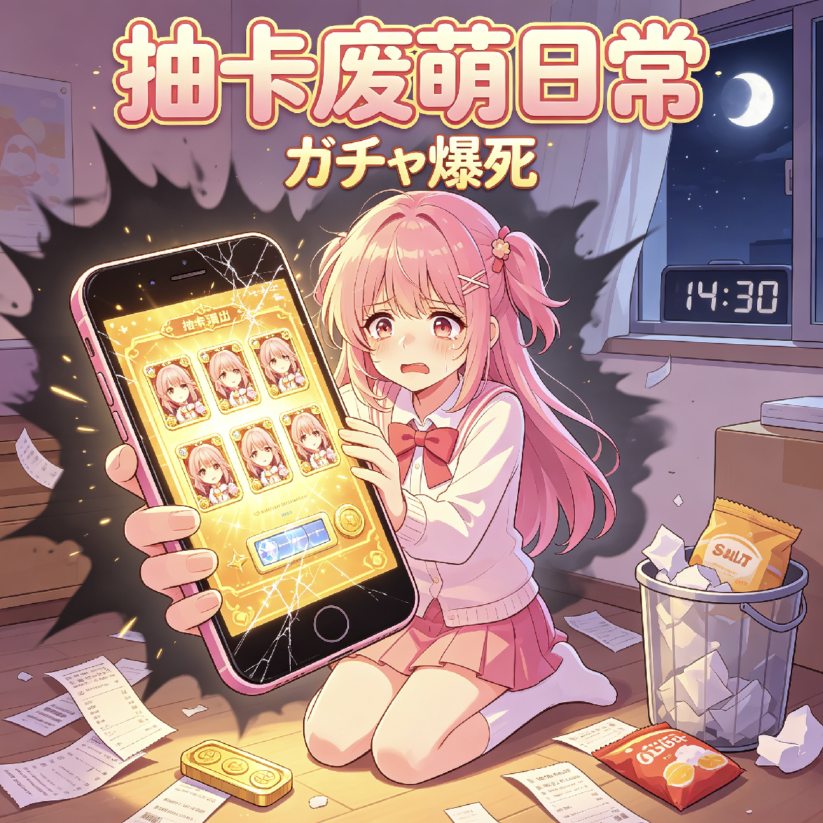 抽卡废萌日常 - AI音乐作品封面