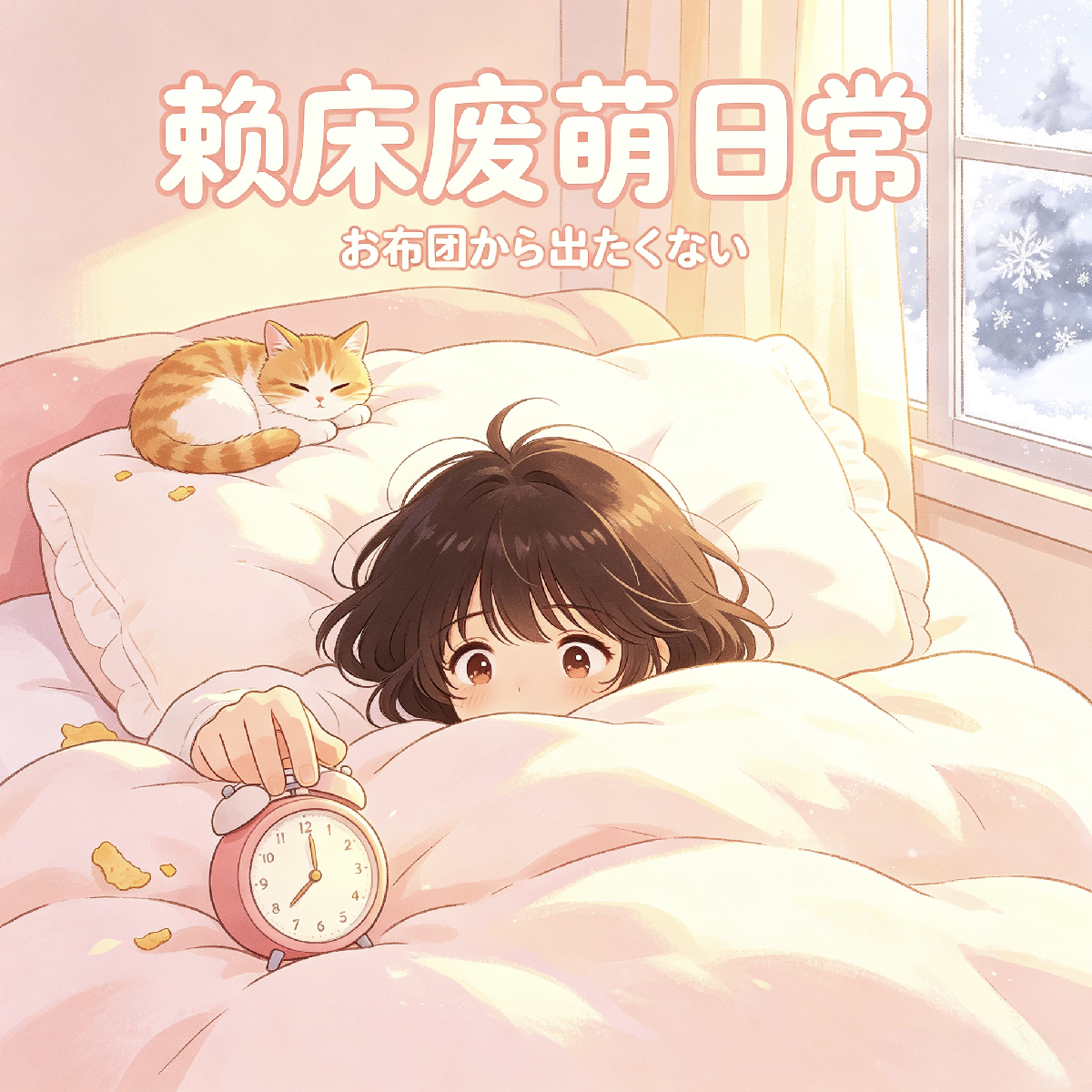赖床废萌吐槽日常 - AI音乐作品封面