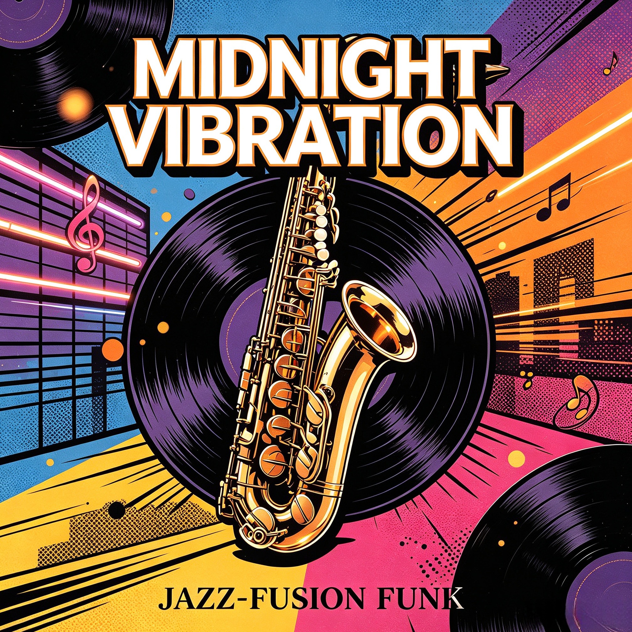 Midnight Vibration - AI音乐作品封面