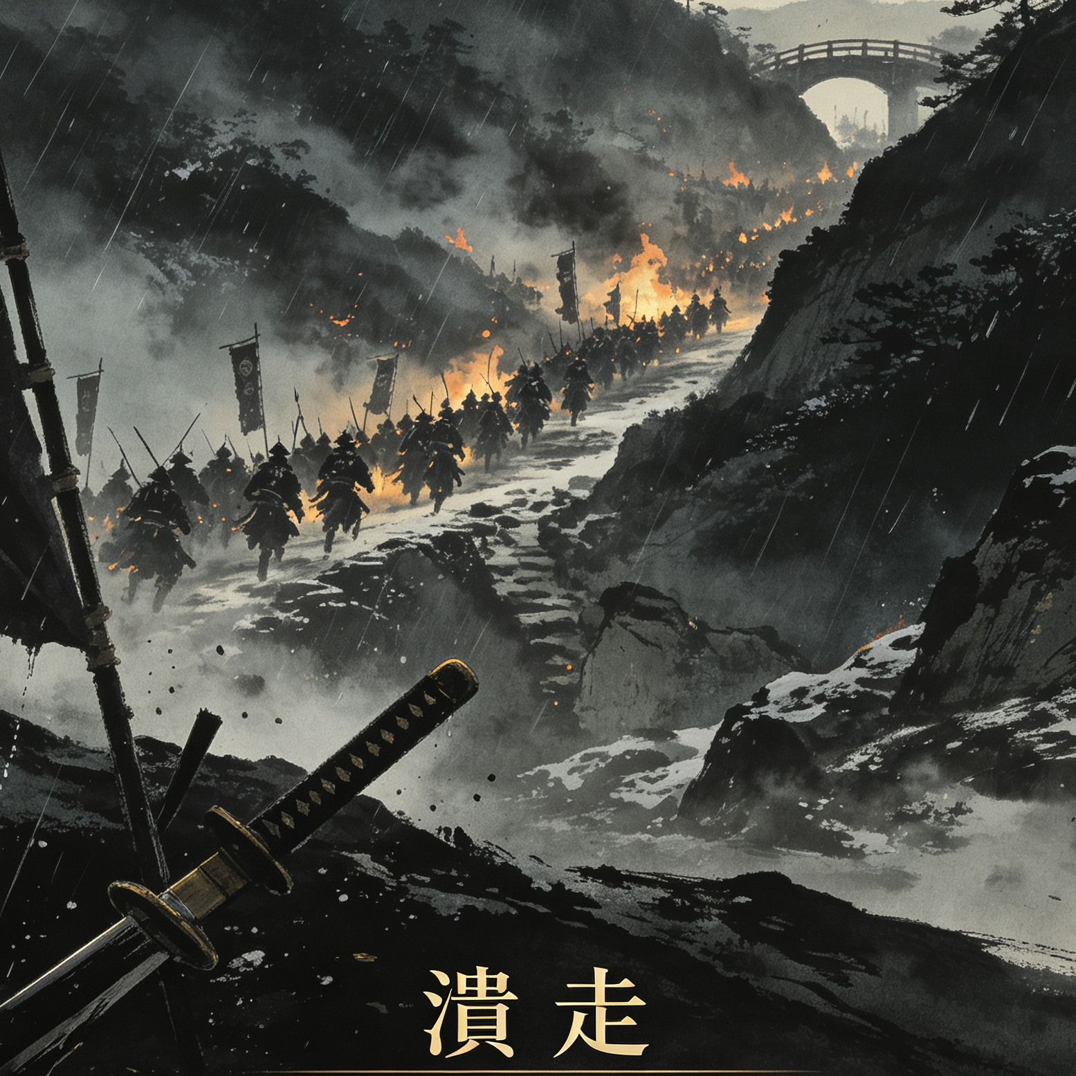 乐章Ⅲ：潰走 — Rout - AI音乐作品封面
