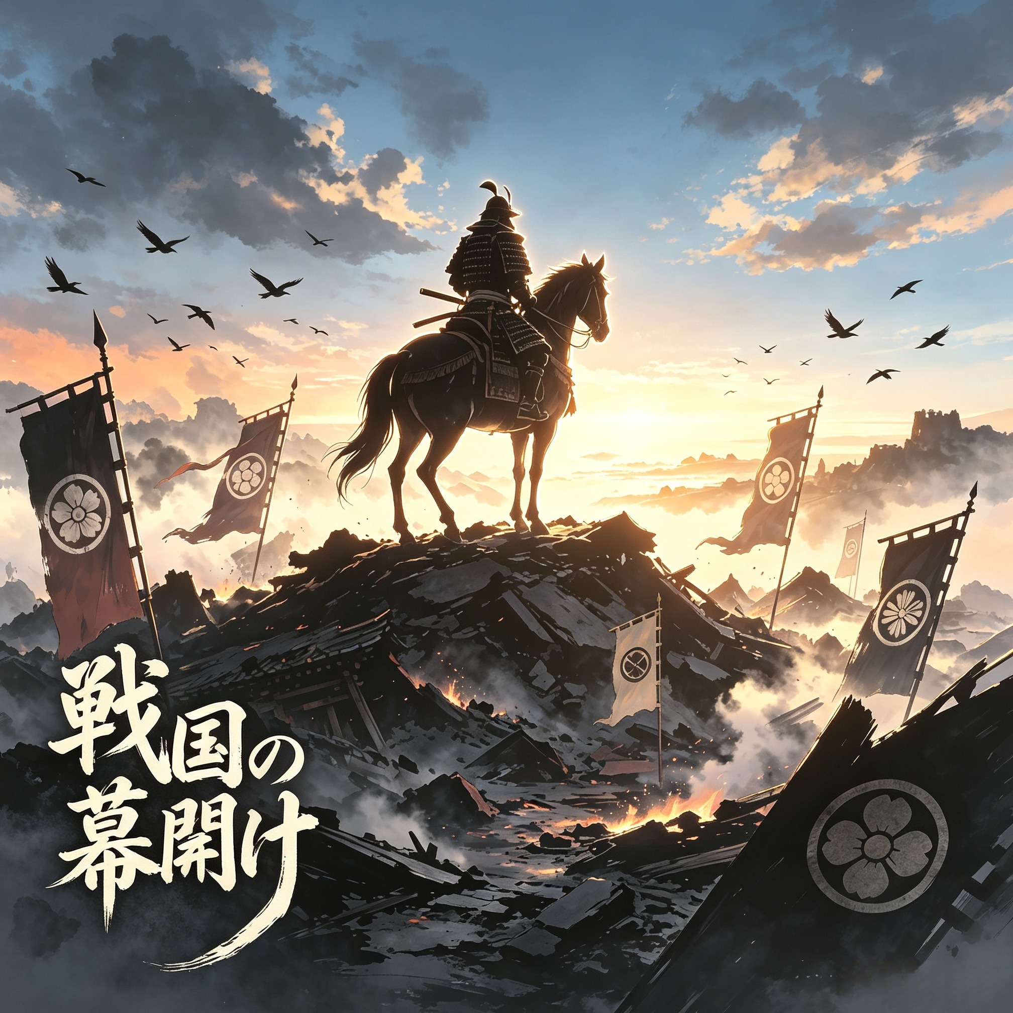 室町幕府の楽章 Ⅶ -- 戦国の幕開け - AI音乐作品封面