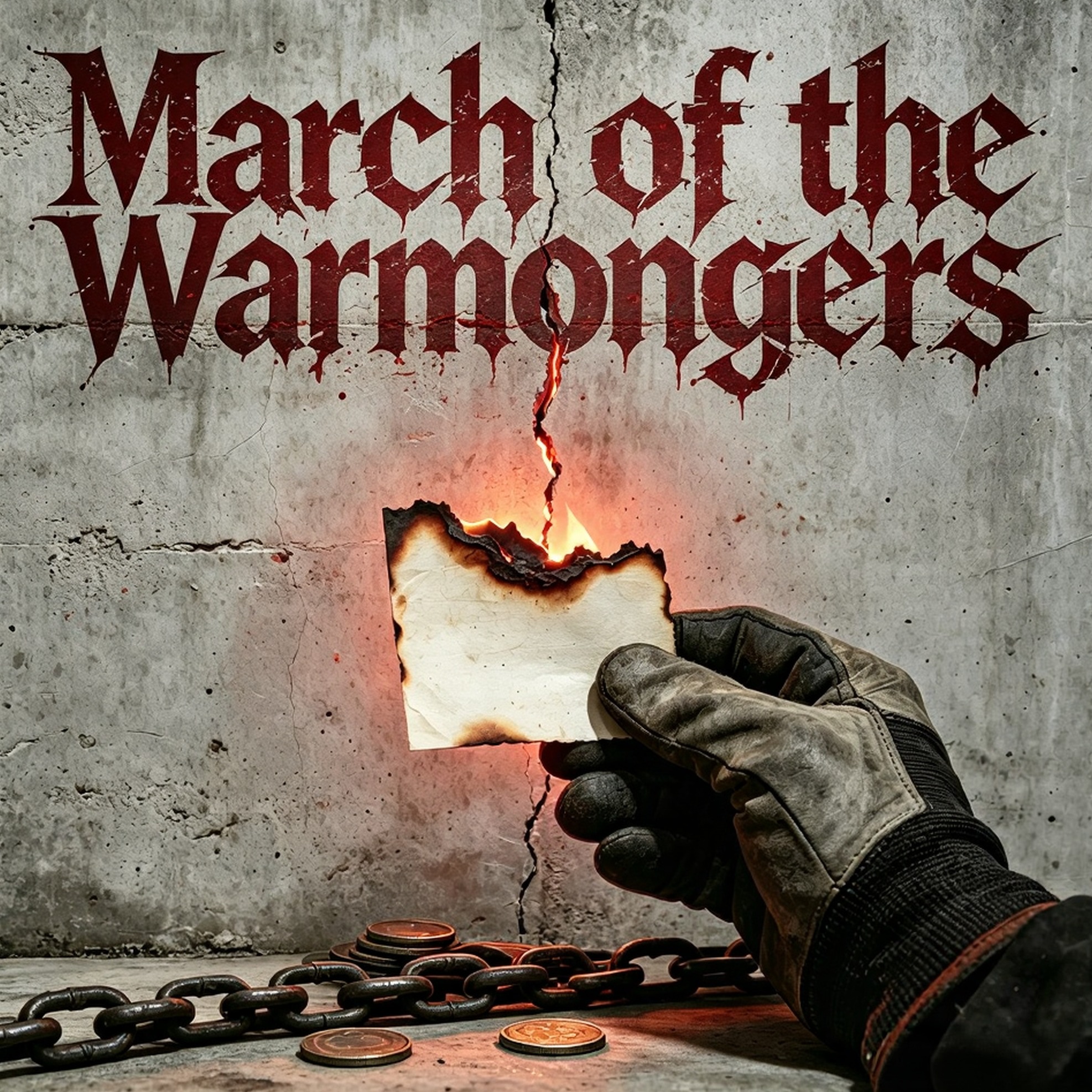March of the Warmongers - AI音乐作品封面