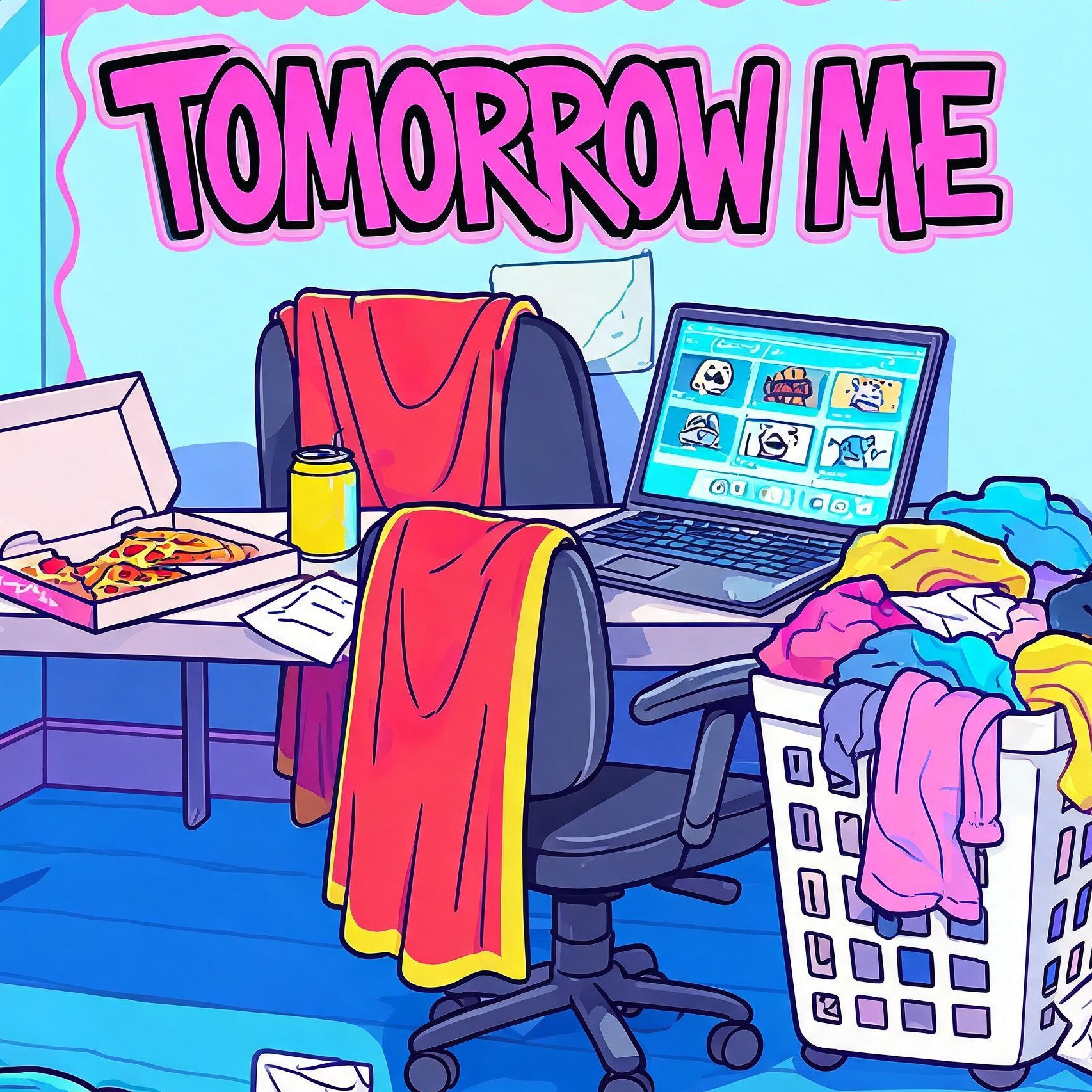 Tomorrow Me - AI音乐作品封面