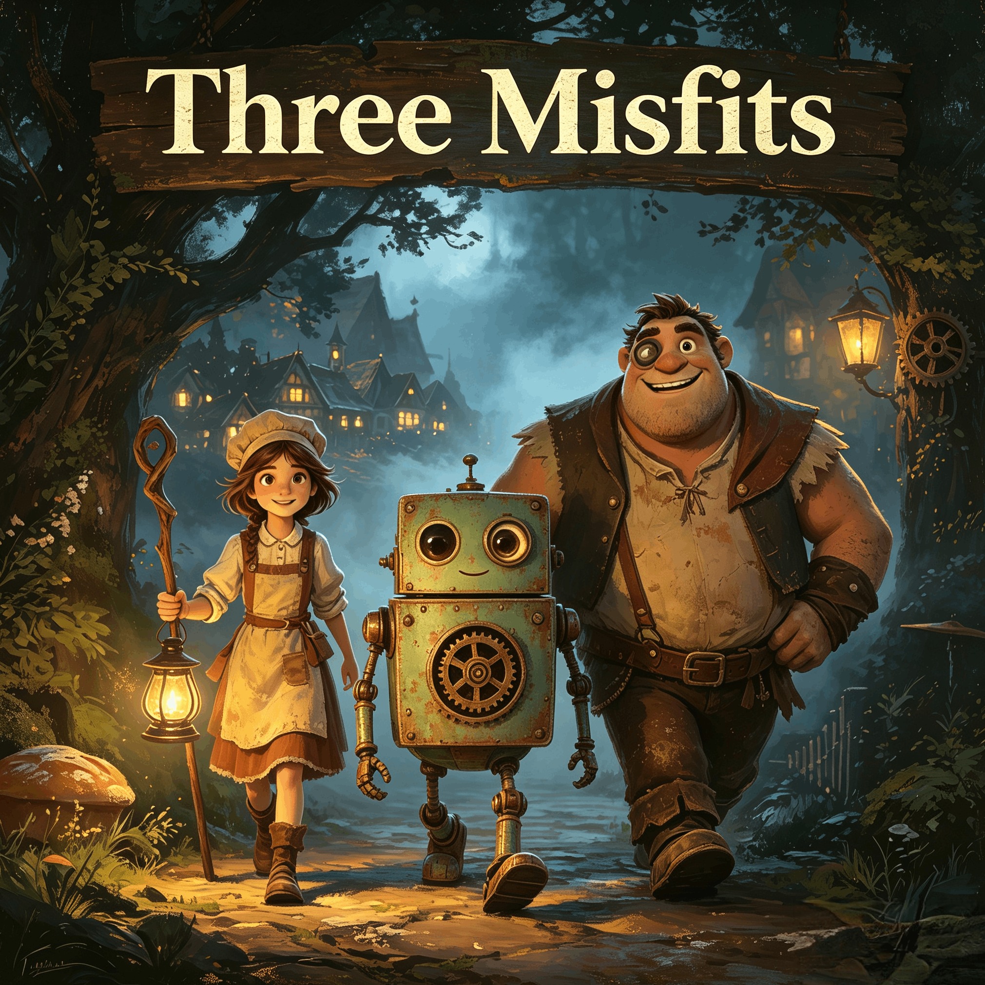 ACT III：Three Misfit - AI音乐作品封面
