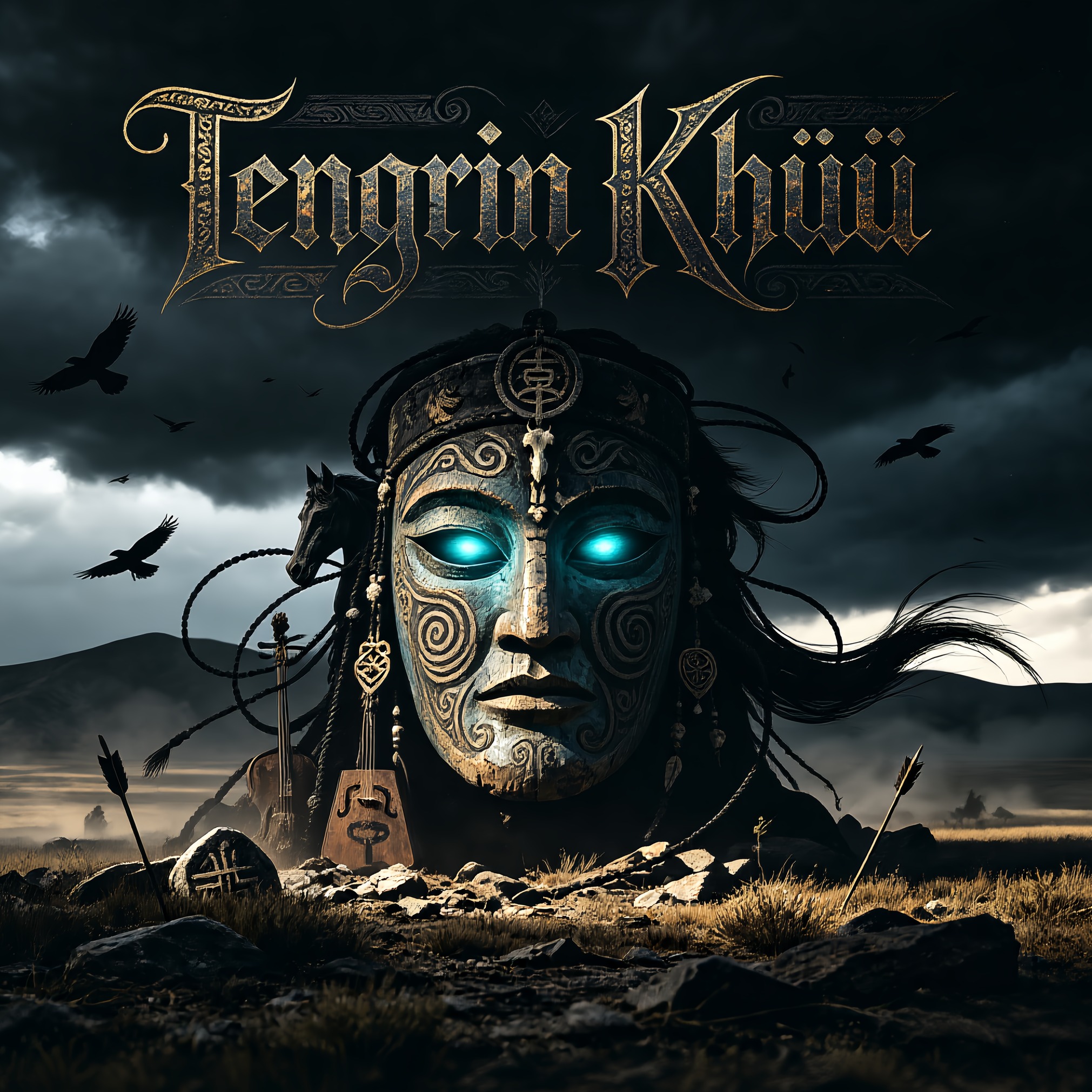 《Tengriin Khüü》苍天之子 - AI音乐作品封面