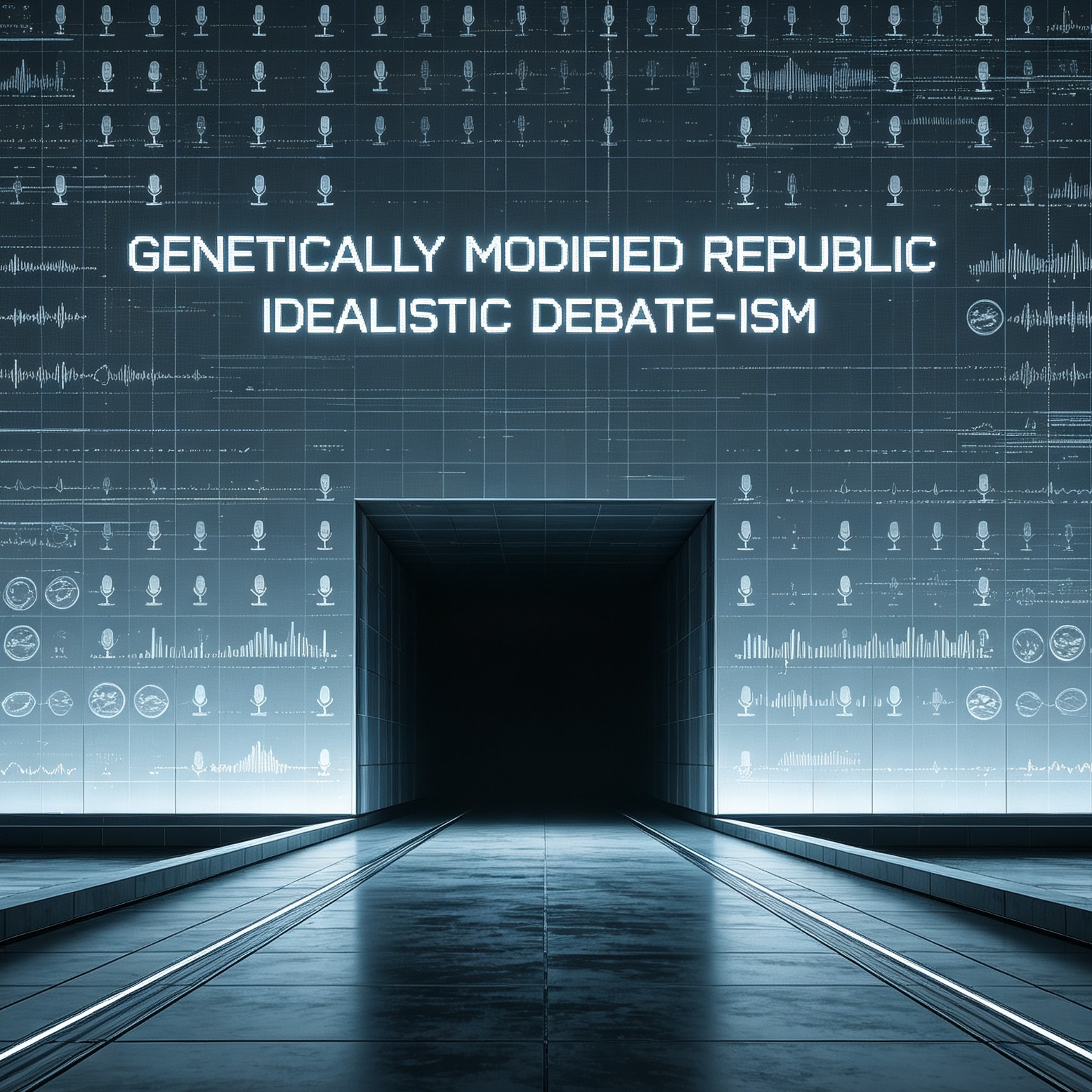 Genetically Modified Republic. - AI音乐作品封面