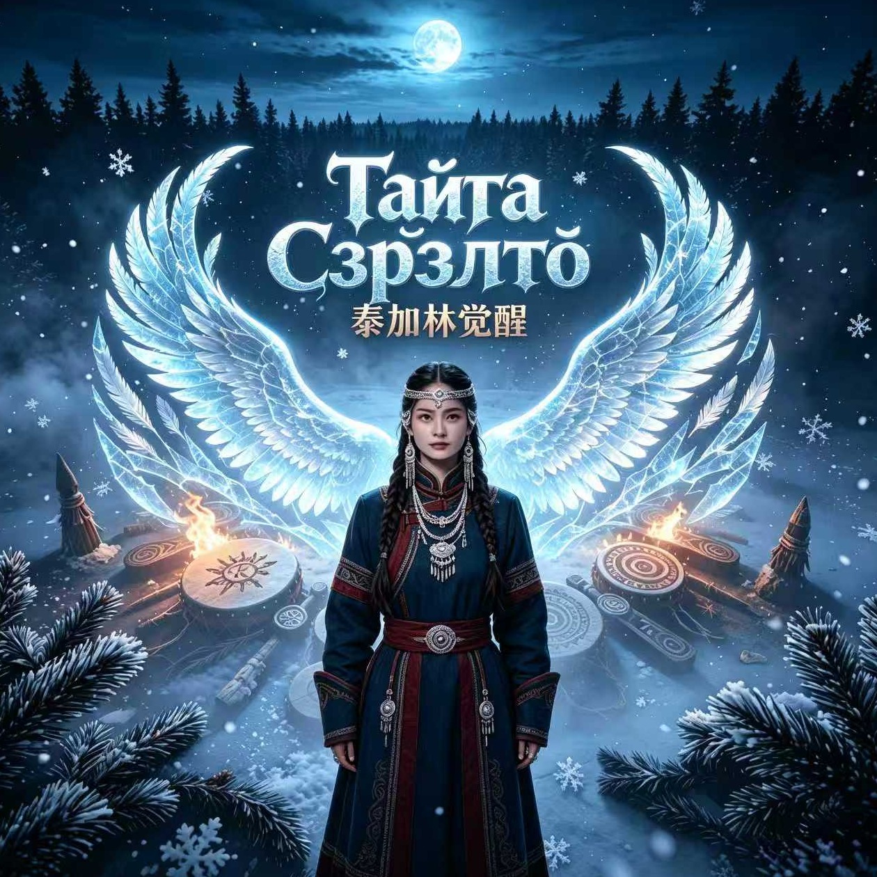 Тайга Сэрэлтэ（泰加林觉醒） - AI音乐作品封面