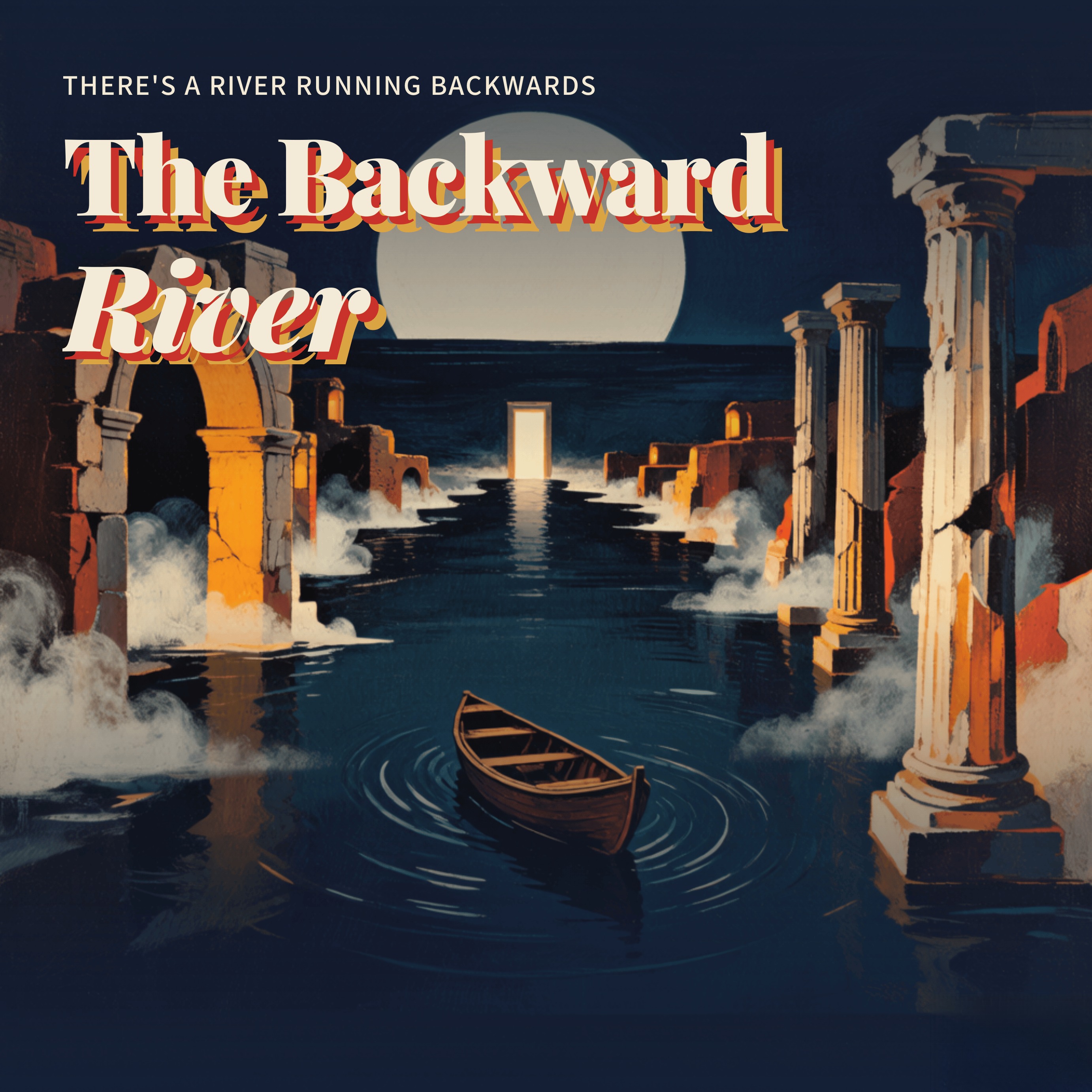 The Backward River - AI音乐作品封面