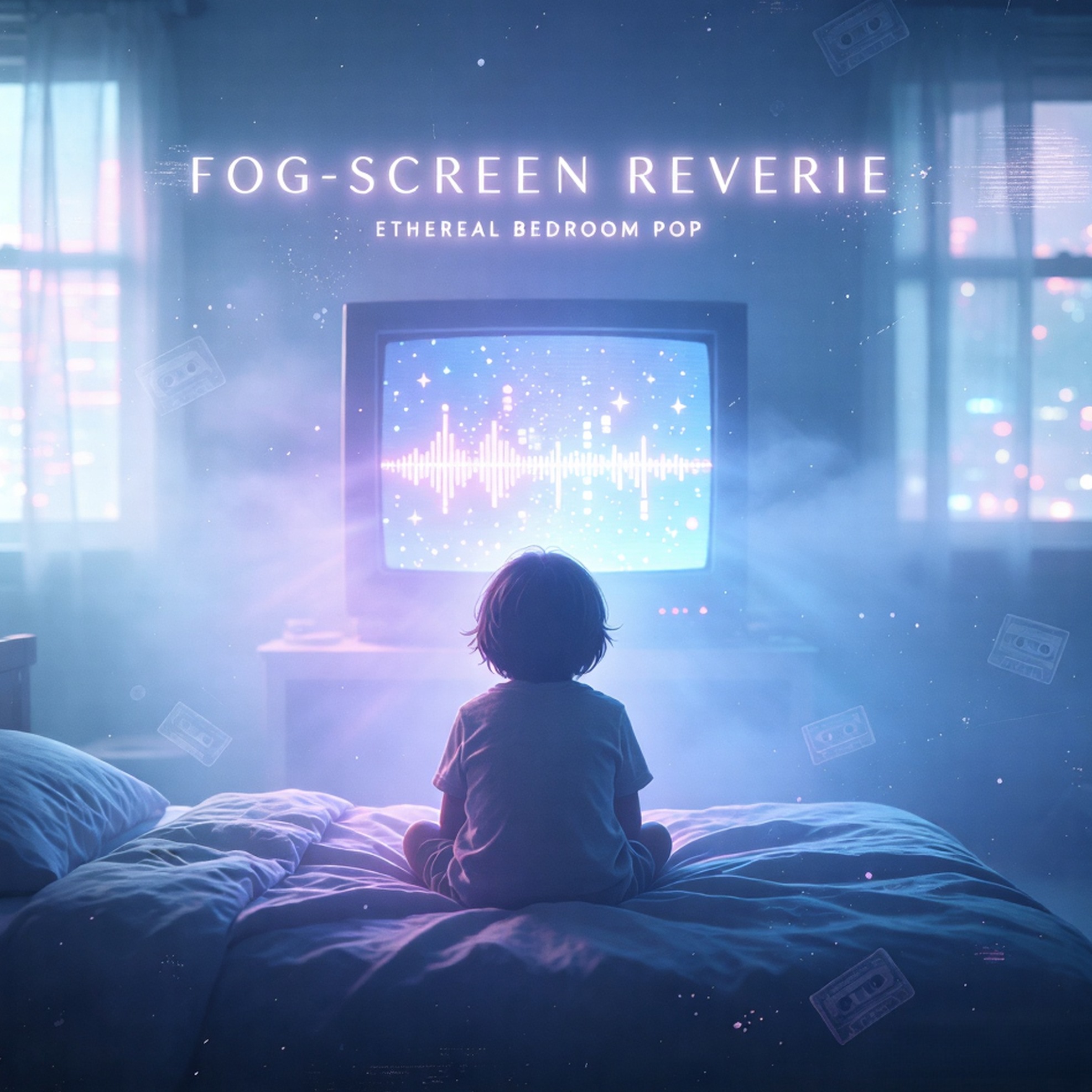 Fog‑Screen Reverie - AI音乐作品封面