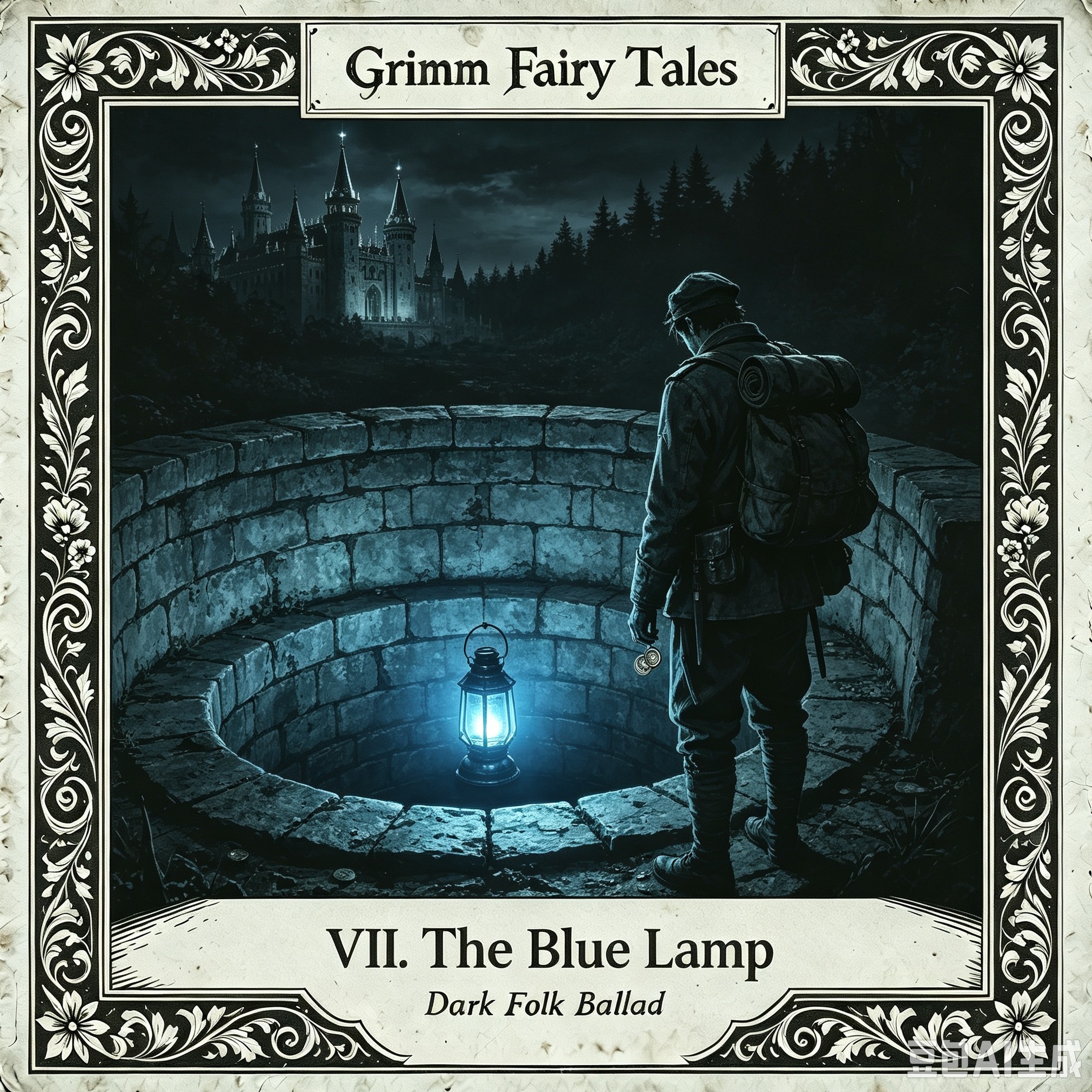 VII. The Blue Lamp - AI音乐作品封面