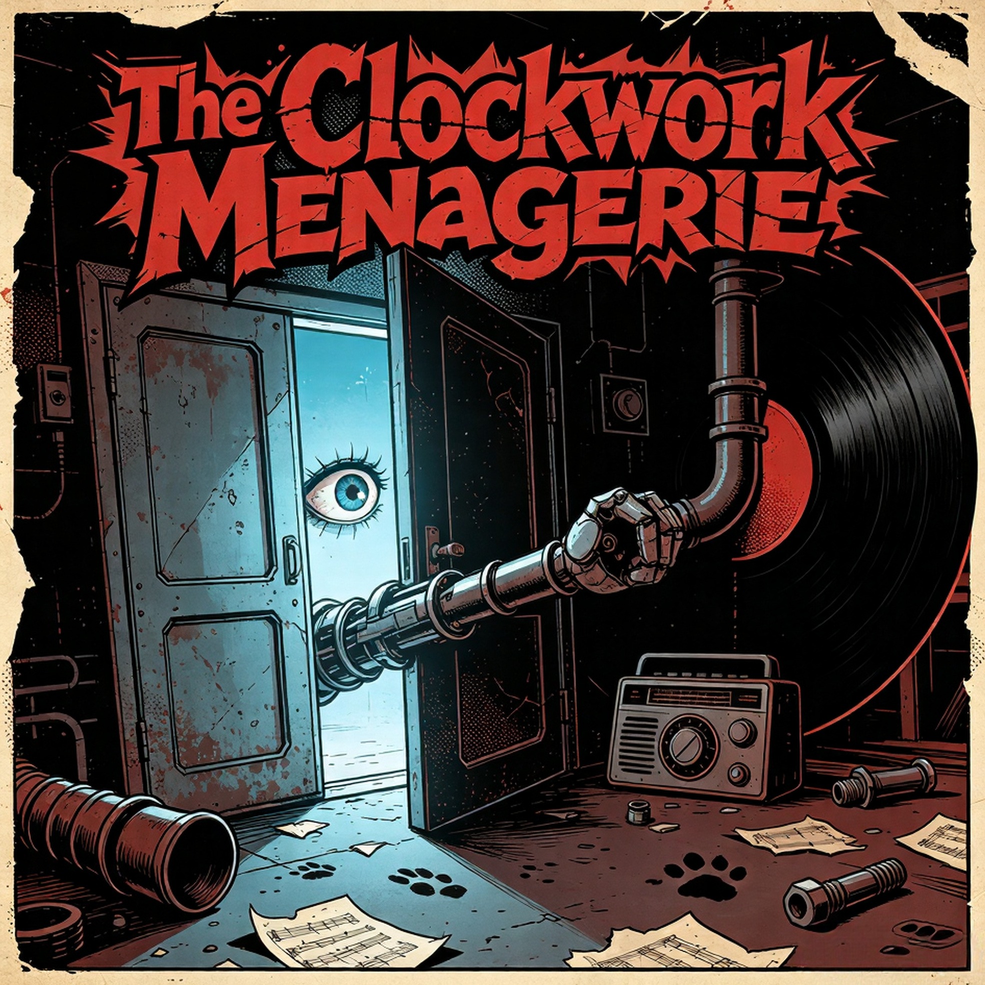 The Clockwork Menagerie - AI音乐作品封面