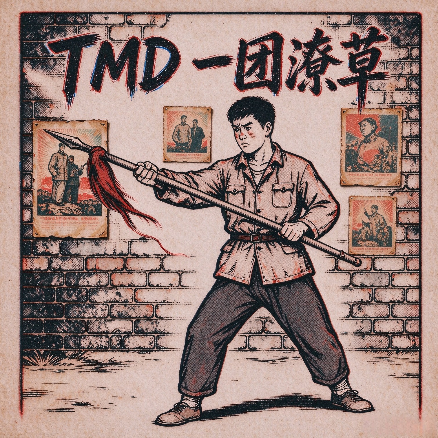 TMD一团潦草 - AI音乐作品封面