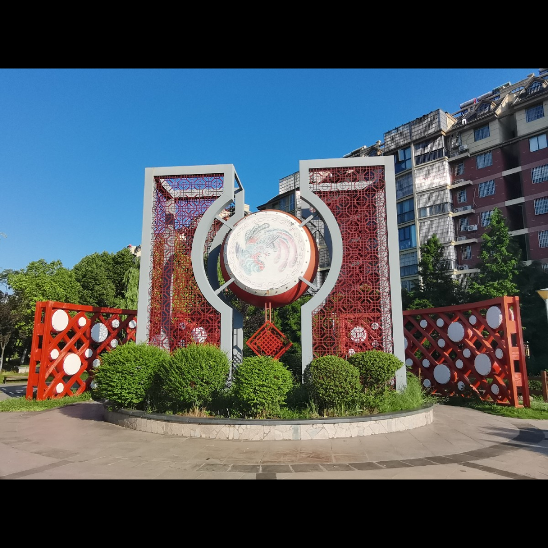花鼓声声是故乡 - AI 音乐作品封面