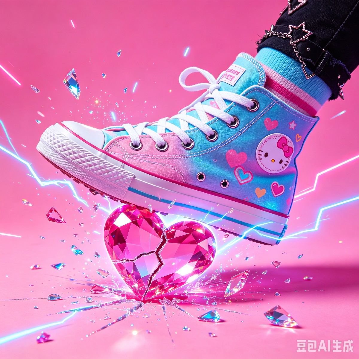 我的耳机在放《凉凉》·元气版 - AI音乐作品封面